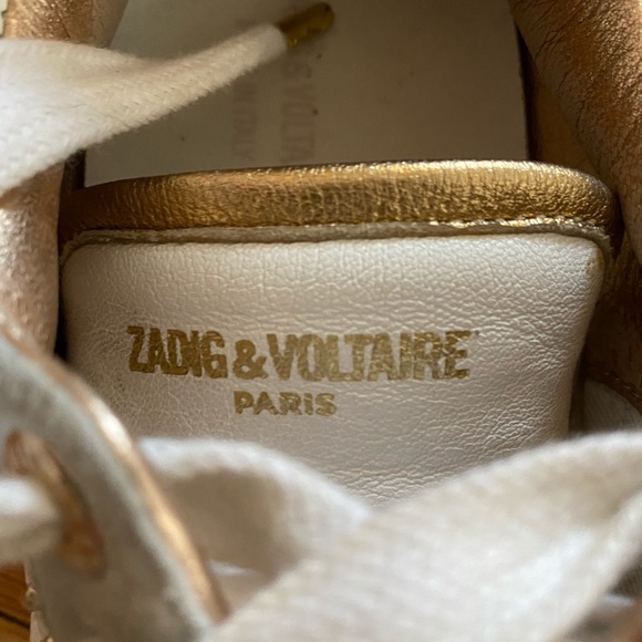 Zadig and Voltaire Lightning Bolt Sneakers - Picture 4 of 5